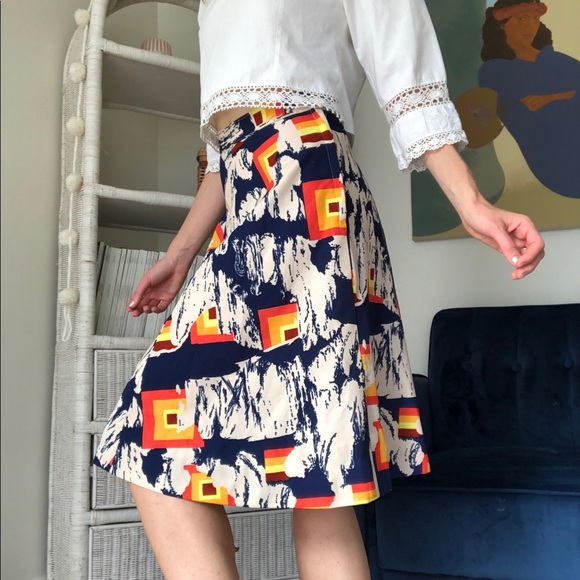 Vintage Dresses & Skirts - Vintage 70’s A-line Skirt